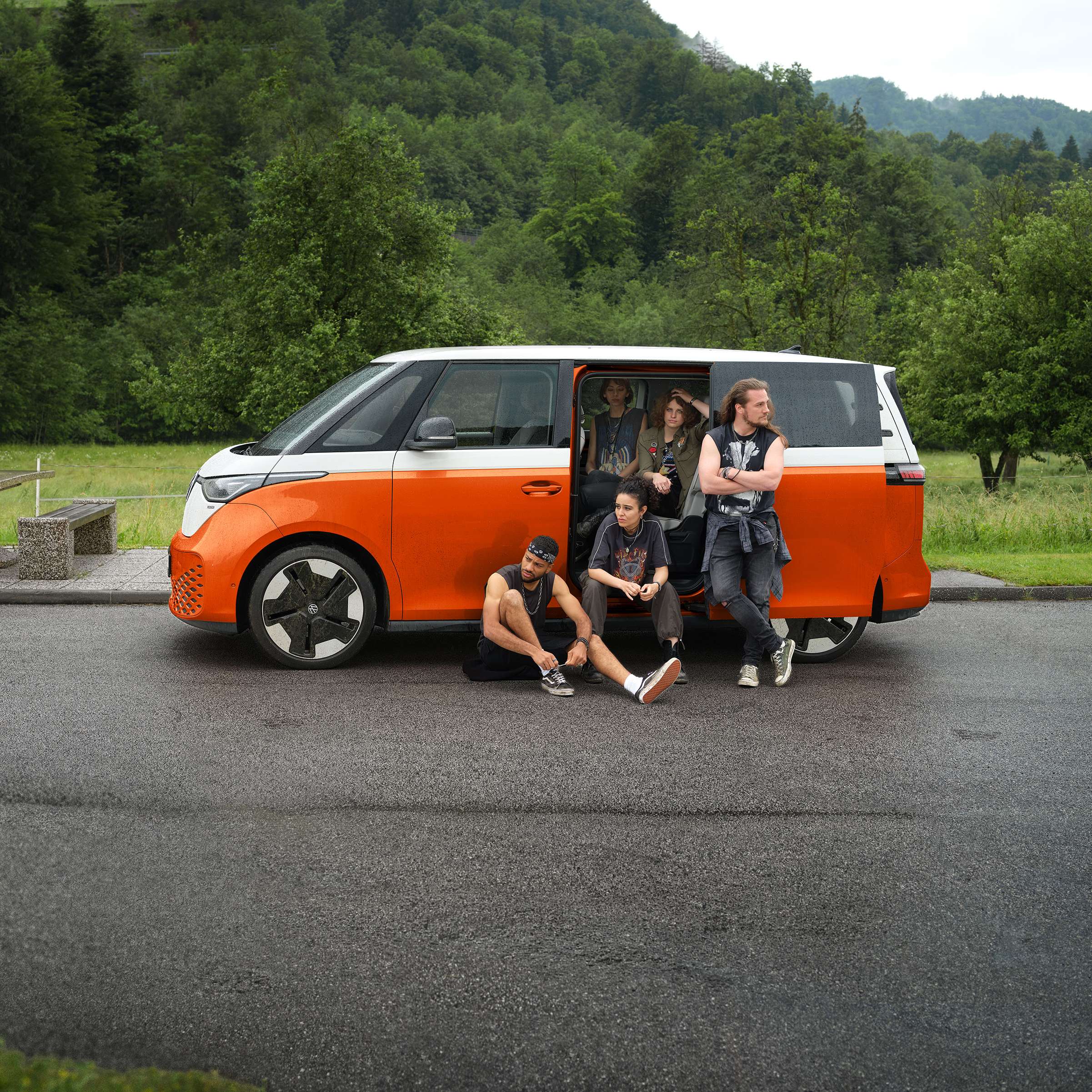 Mit Elektroauto und Wohnwagen in den Urlaub: Testfahrt